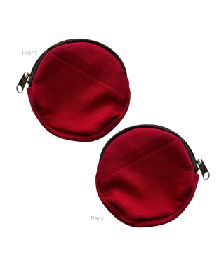 Red Mini Round Purse