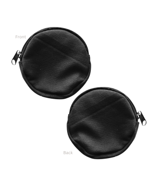 Black Mini Round Purse