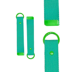 Green 15cm Canvas Keychain