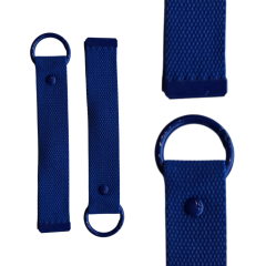 Blue 18cm Canvas Keychain