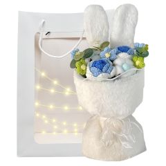 Blue Flowers Timeless Bouquet