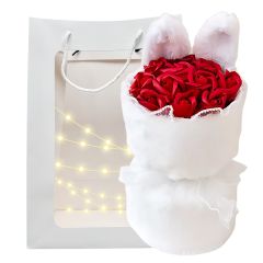 Red Origami Eternal Floral Bouquet