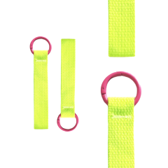 Yellow Green & Pink Mini Strap