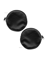 Black Mini Round Purse