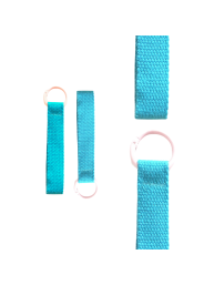Beige & Milk White Mini Strap