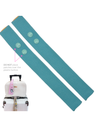 Light Blue Luggage Tag