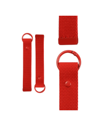Red 15cm Canvas Keychain