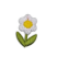 Small Flower White Yellow